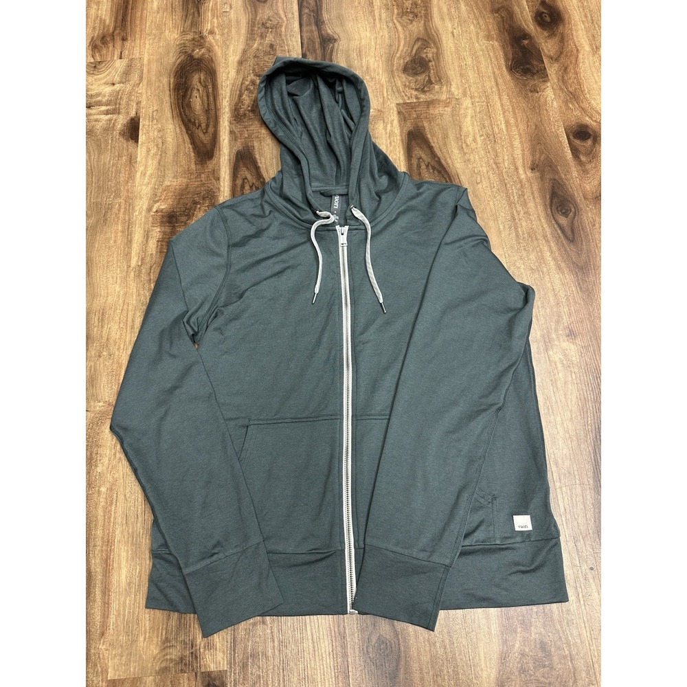 Vuori Halo Performance Hoodie 2.0 Womens M Full Zip Sweatshirt VW268